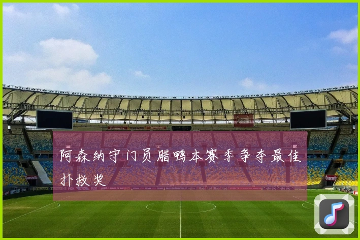 阿森纳守门员腊鸭本赛季争夺最佳扑救奖